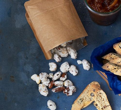 Chilli & fennel frosted nuts