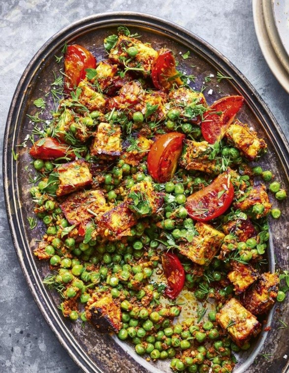 Chilli & garlic paneer