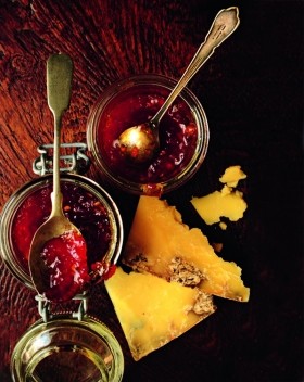 Chilli and blood orange jam