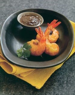 Chilli and coriander prawn fritters