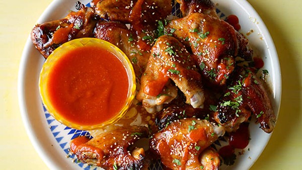 Chilli and honey wings