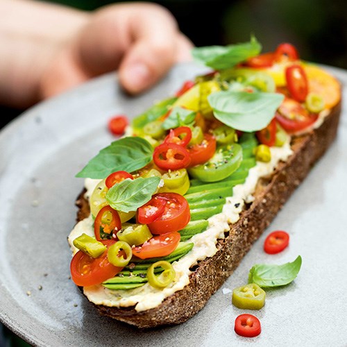 Chilli avocado toast
