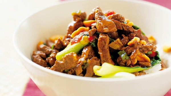 Chilli beef stir-fry