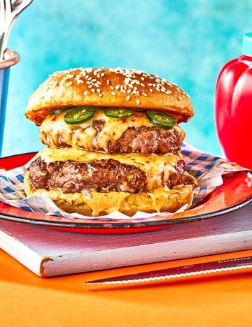 Chilli cheese burger