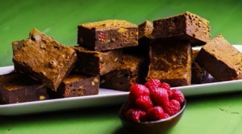 Chilli chocolate brownie