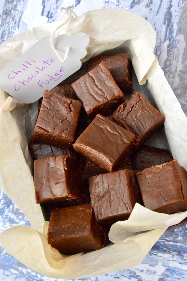 Chilli chocolate fudge