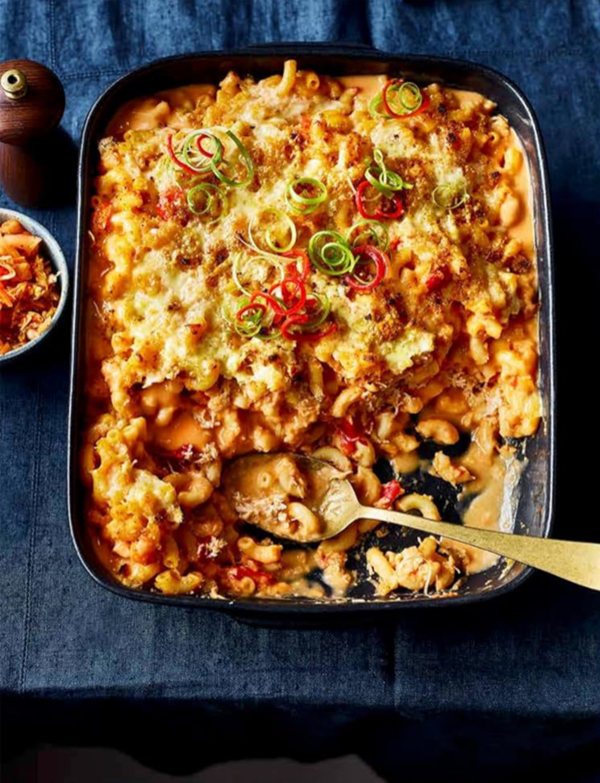 Chilli crab mac 'n' cheese