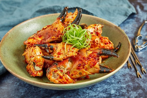  Chilli garlic crab claws