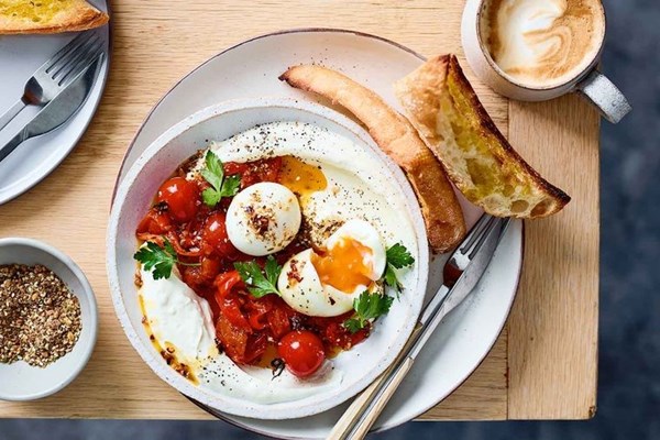 Chilli labneh eggs [Sam Smith]