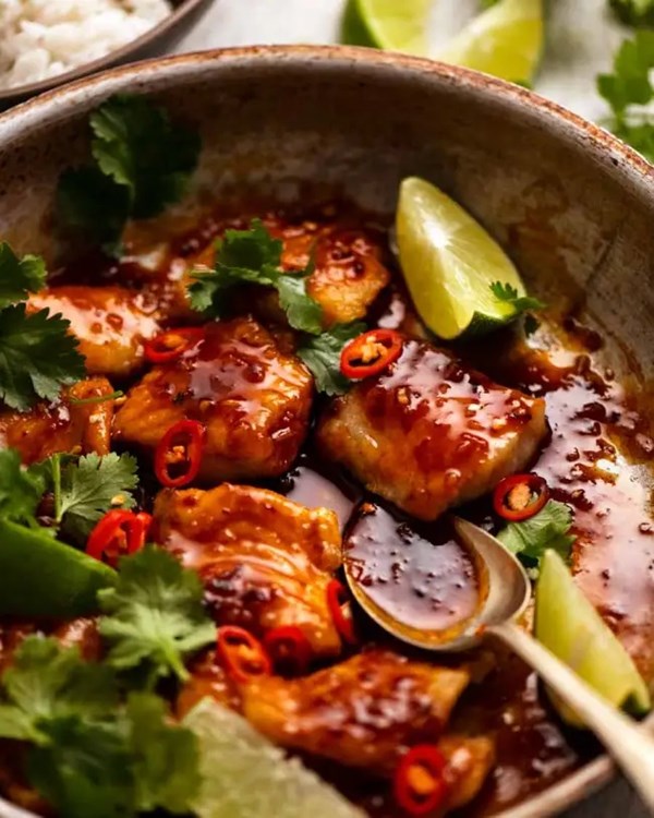 Chilli lime fish
