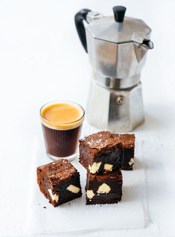 Chilli, orange and chocolate brownies