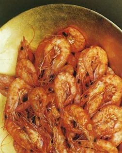 Chilli prawns