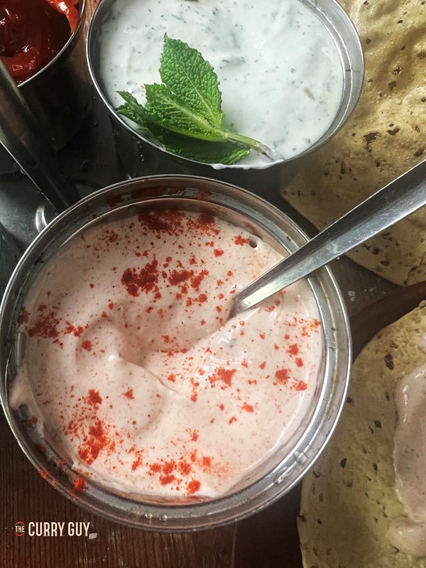 Chilli raita