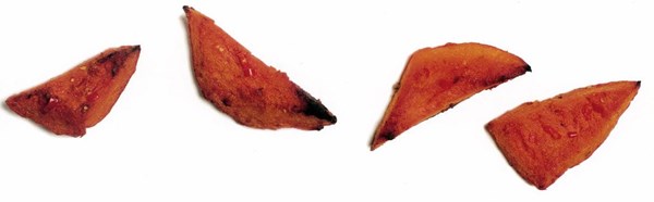 Chilli-roasted squash