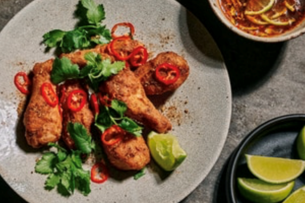 Chilli-salt chicken wings