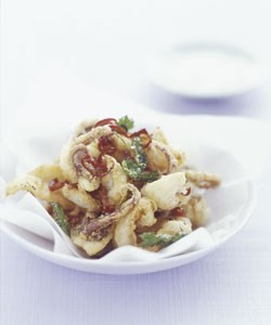 Chilli salt squid