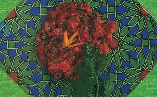 Chilli tomato paste (Aci domates ezmesi)