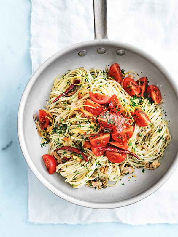 Chilli tuna pasta