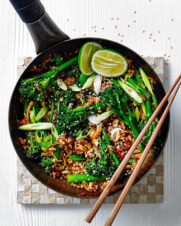 Chilli turkey stir-fry