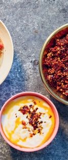 Chilli with yogurt (Sho sepen)