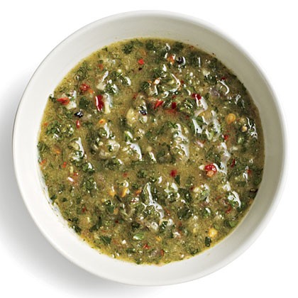 Chimichurri broccoli