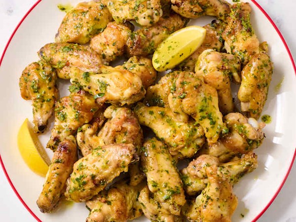Chimichurri chicken wings