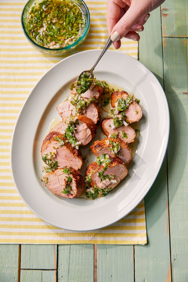 Chimichurri pork