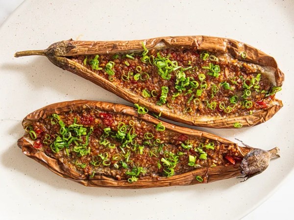 Chinese barbecue eggplant