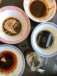  Chinese beef jerky (Níuròugān / 牛肉乾) with satay marinade