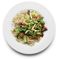 Chinese braised lamb shanks