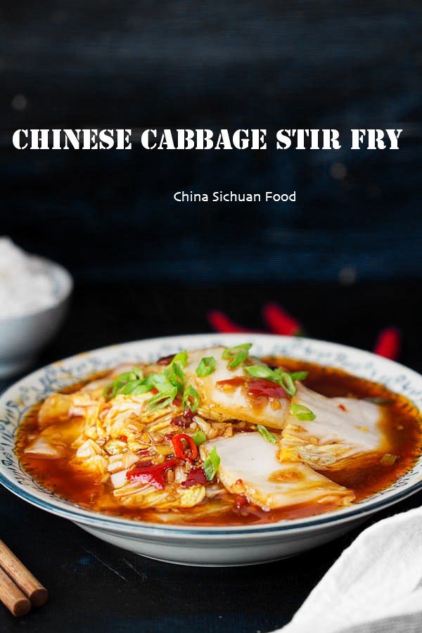 Chinese cabbage stir fry