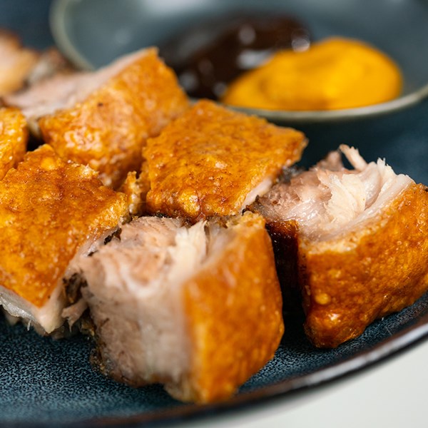 Chinese crispy roast pork