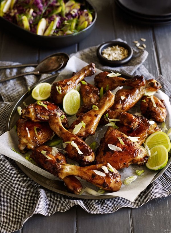 Chinese five-spice chicken with winter slaw