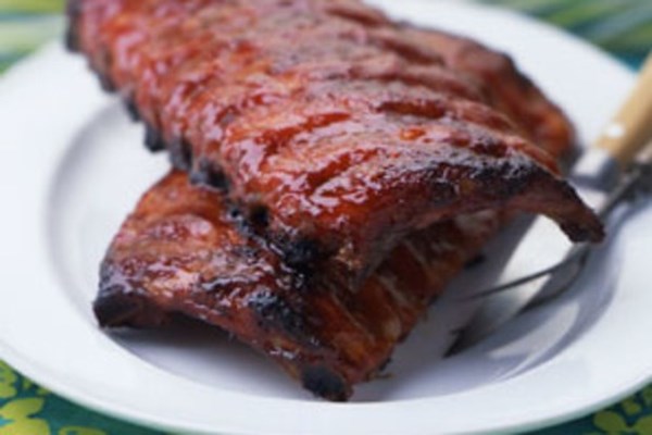 Chinese-Hawaiian "barbecued" ribs