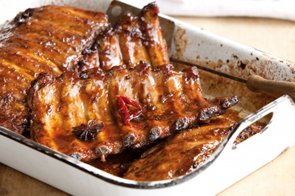 Chinese honey spareribs