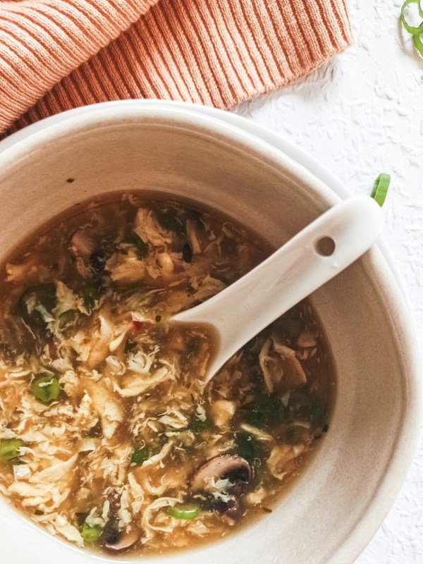 Chinese hot and sour soup