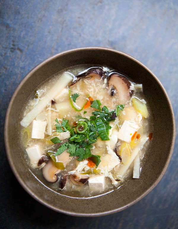 Chinese hot and sour soup
