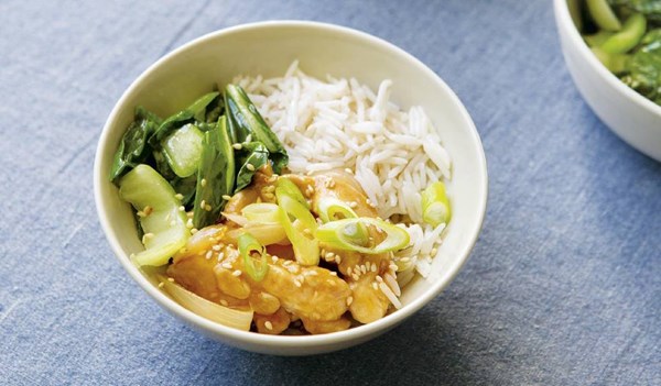 Chinese lemon chicken