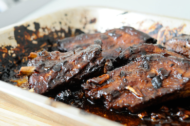Chinese marinated pork ribs
