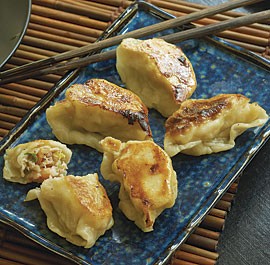 Chinese pork and shrimp dumplings (Jiao zi 1)
