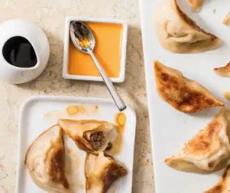 Chinese pork dumplings