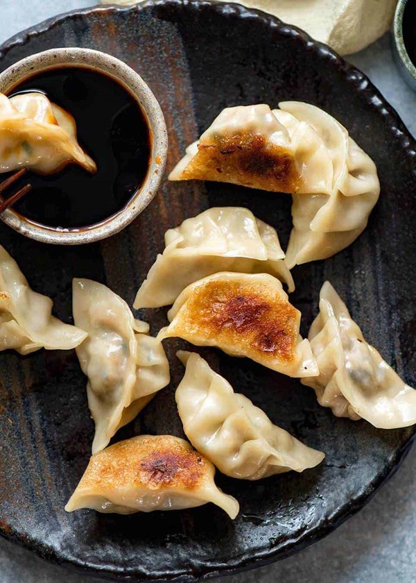 Chinese pork dumplings (Potstickers 2)