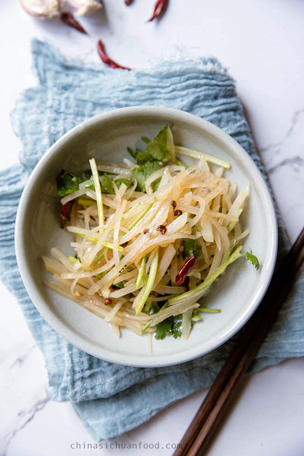 Chinese potato salad