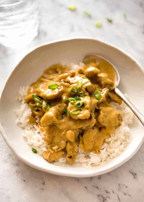 Chinese satay chicken stir fry