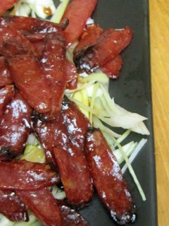 Chinese sausage Taiwanese style (Taishi kao xiangchang / 台式烤香腸)