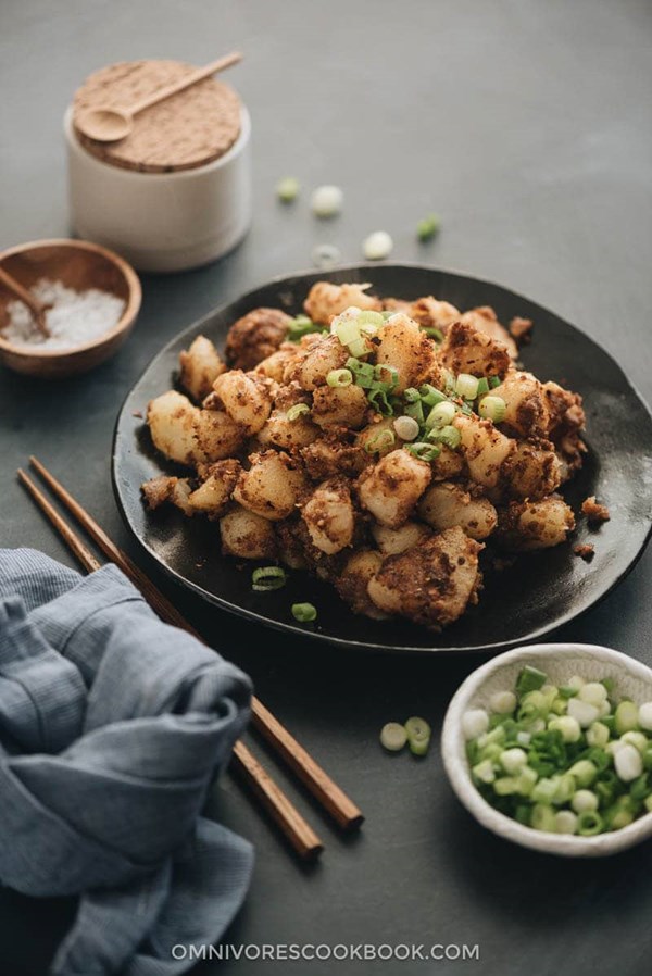 Chinese sauteed potato