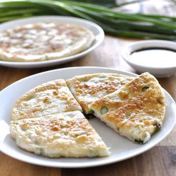 Chinese scallion pancakes