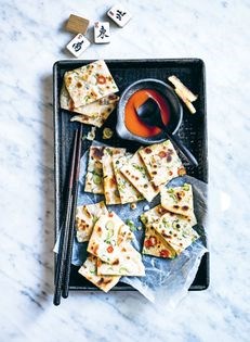 Chinese spring onion pancakes