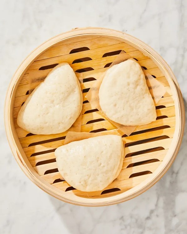 Chinese steamed buns (Gua bao buns)