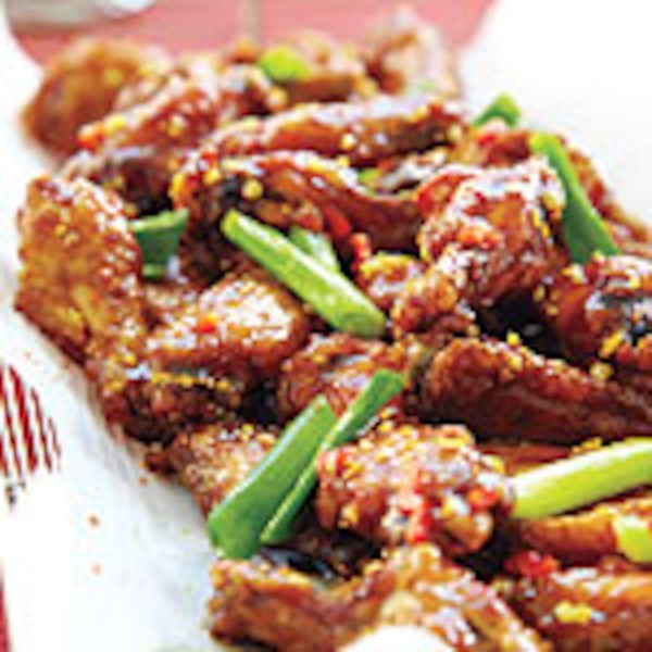 Chinese sticky chicken wings